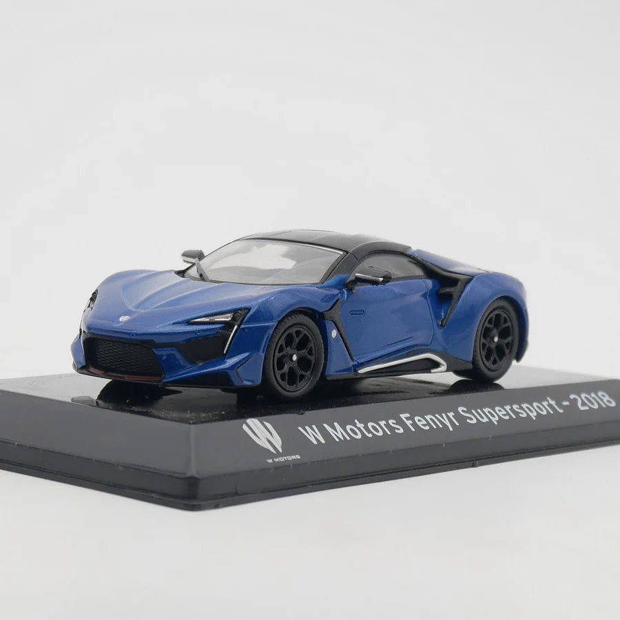 Speelgoedvoertuigcollectie Ixo 1:43 W Motors Fenyr Supersport 2018 gegoten automodellen