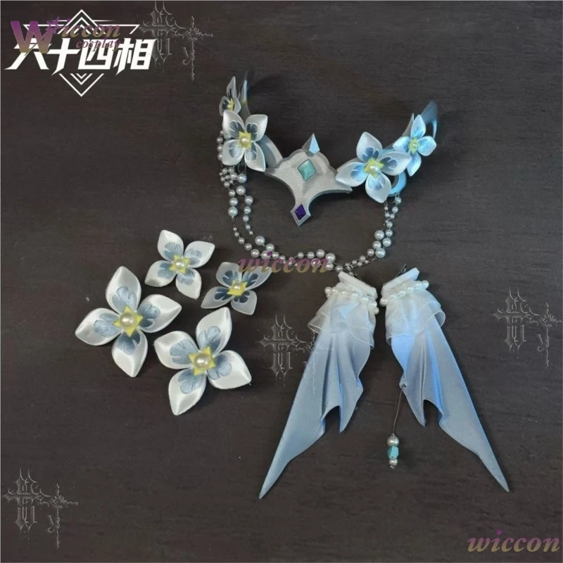 Genshin Impact Vodyanitsa Cosplay Headwear Prop Anime Accessories For Comic Con Role Play Cos Decoration Collection Headpiece​​​