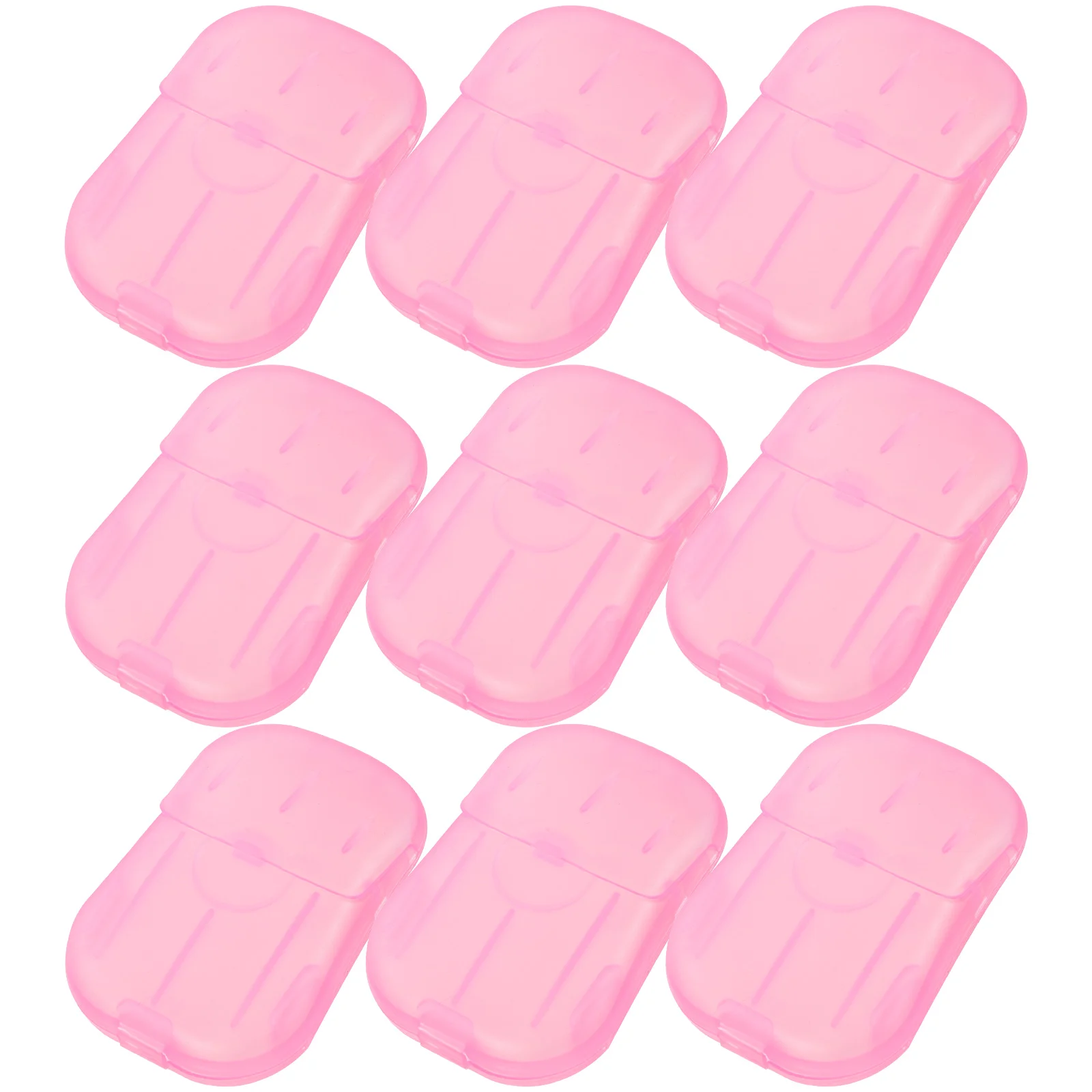 

20pcs 15 Boxes Travel Soap Sheets Purple Box Pack Child Outdoor Hand-washing Cleaning Slices Portable Disposable Hygiene Travel