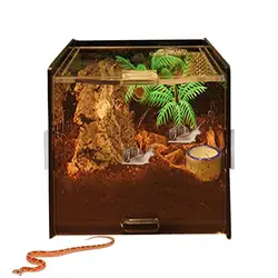 Terrarium For Reptile Snail Arcylic Breeding Box Wolf Spider Jumping Spider Snail Scorpion Invertebrate Breeding Box