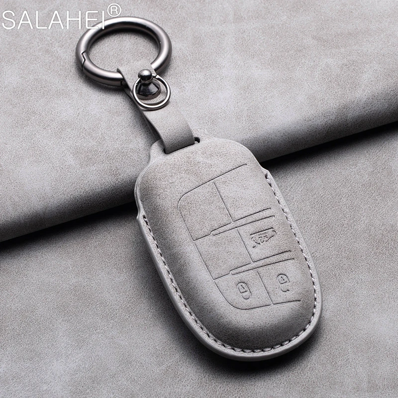 

Car Key Cover Case Protector Shell Fob For Jeep Renegade 2014 2015 Compass Grand Cherokee WK2 KL BU MP Keychain Auto Accessories