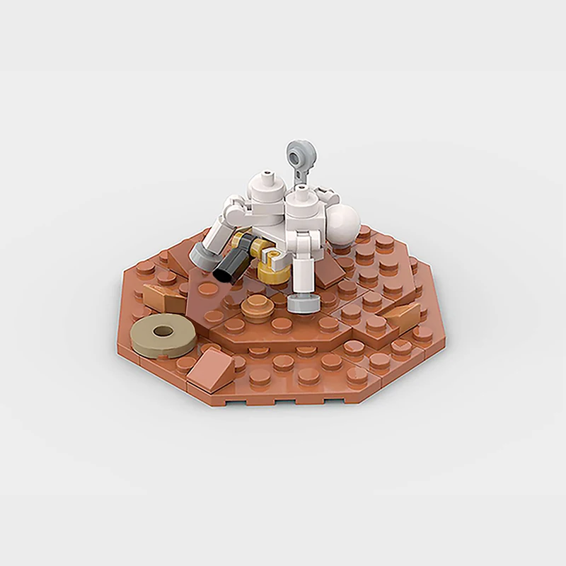 MOC Serie Spaziale Titani IIIE Centaurus Razzo Building Blocks Kit Esplorazione Satellitare Veicolo Spaziale Base per Bambini ToyGift