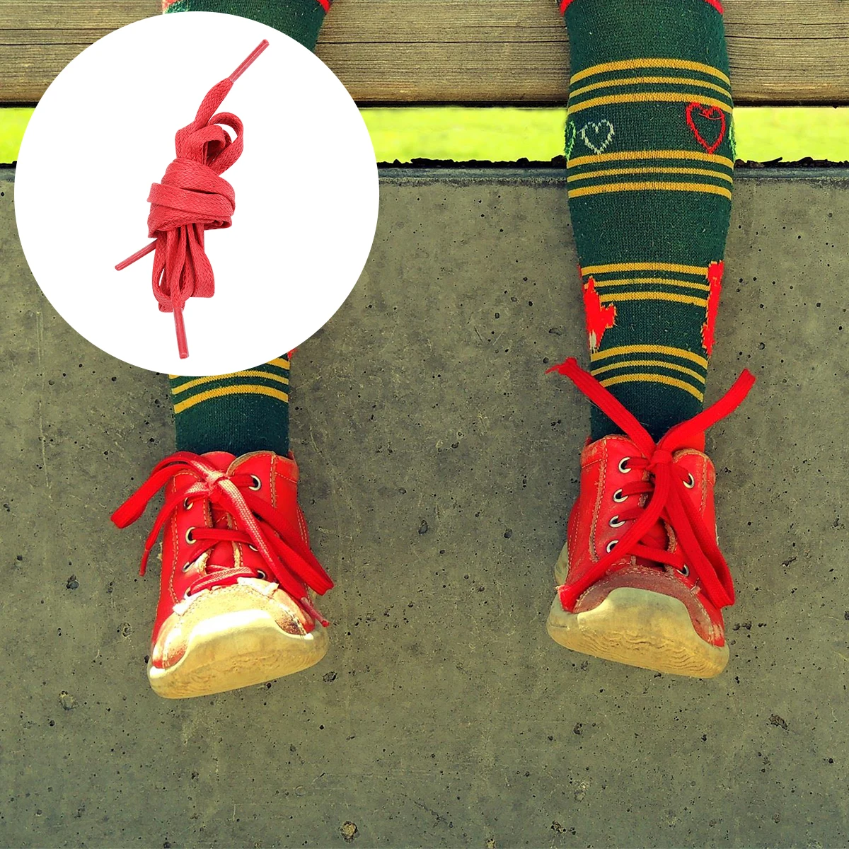 

Colored Shoelaces Waxed Shoes Ties Casual Sports White Sneaker Cotton Men and Women