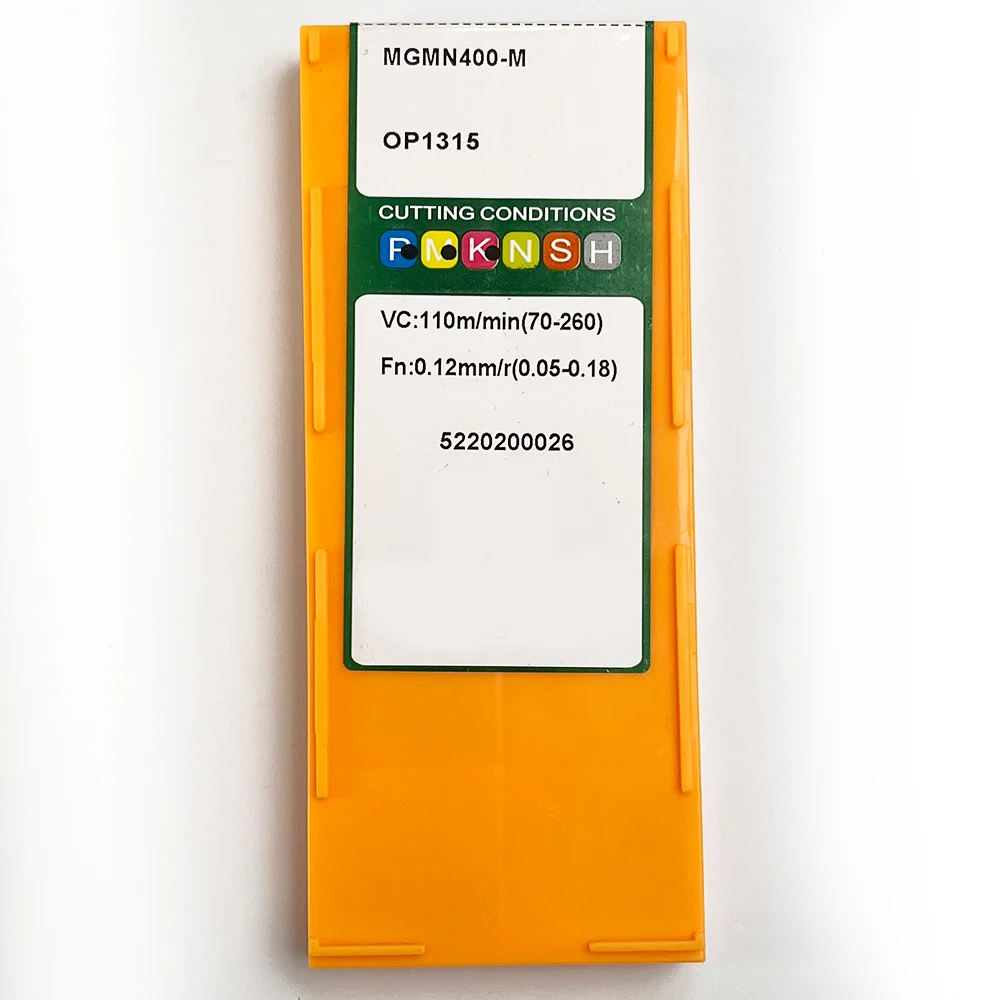 

HUAZHICHUN MGMN400-M OP1315 CARBIDE INSERT