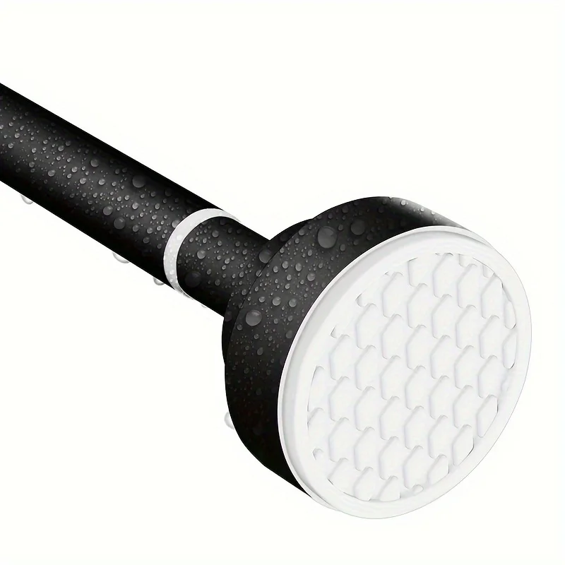 

Shower curtain rod, telescopic, easy to install, no need to drill holes, suitable for bathrooms, living rooms and Windows