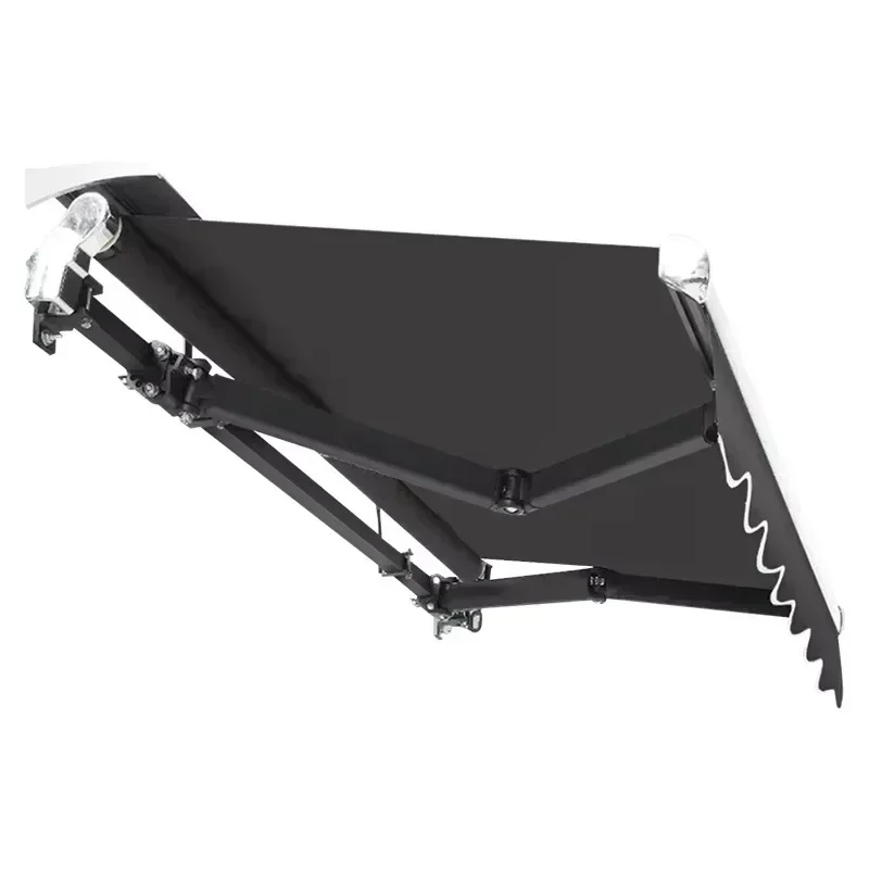 Retractable Awning Motor Aluminum Waterproof Sunshade Pergola Canopy Restaurant Balcony Retractable Awningcheap And Fine