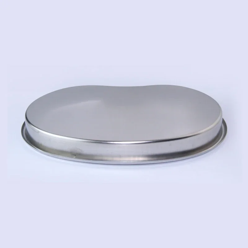 1 Set Stainless Steel Tray Container Stainless Steel Surgical Medical Dental Instruments Bending Tray Disinfection Plate