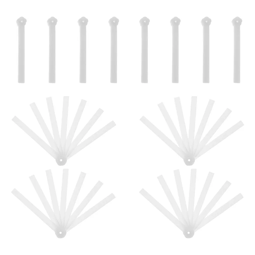 12Pcs DIY Folding Fan Craft Kit Includes Plastic Ribs Frames for Hand Fan Assembly Summer Outdoor Event Decoration Gift Box