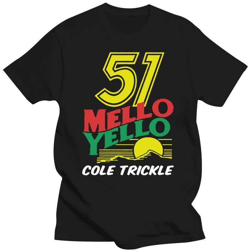 Limited 51 Mello Yello Days Of Thunder Tom Cruise Men Black T-Shirt Size S-5XLNEW Fashion T Shirts