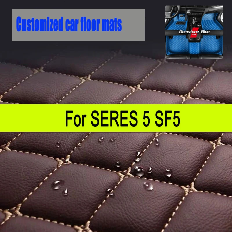 

Автомобильные коврики для SERES 5 SF5 2020 2021 2022 2023 2024, аксессуары для интерьера на заказ