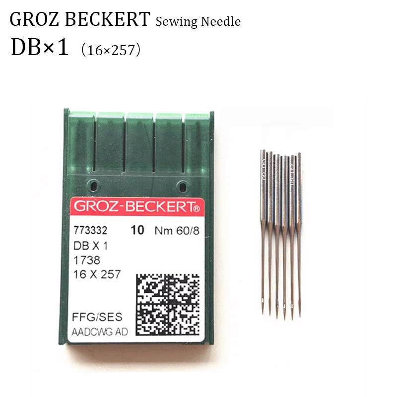 

10 PCS DB×1 Industrial Sewing Machine Needles, Groz-Beckert, for Singer, JUKI, Brother Sewing Machines, Professional Needles