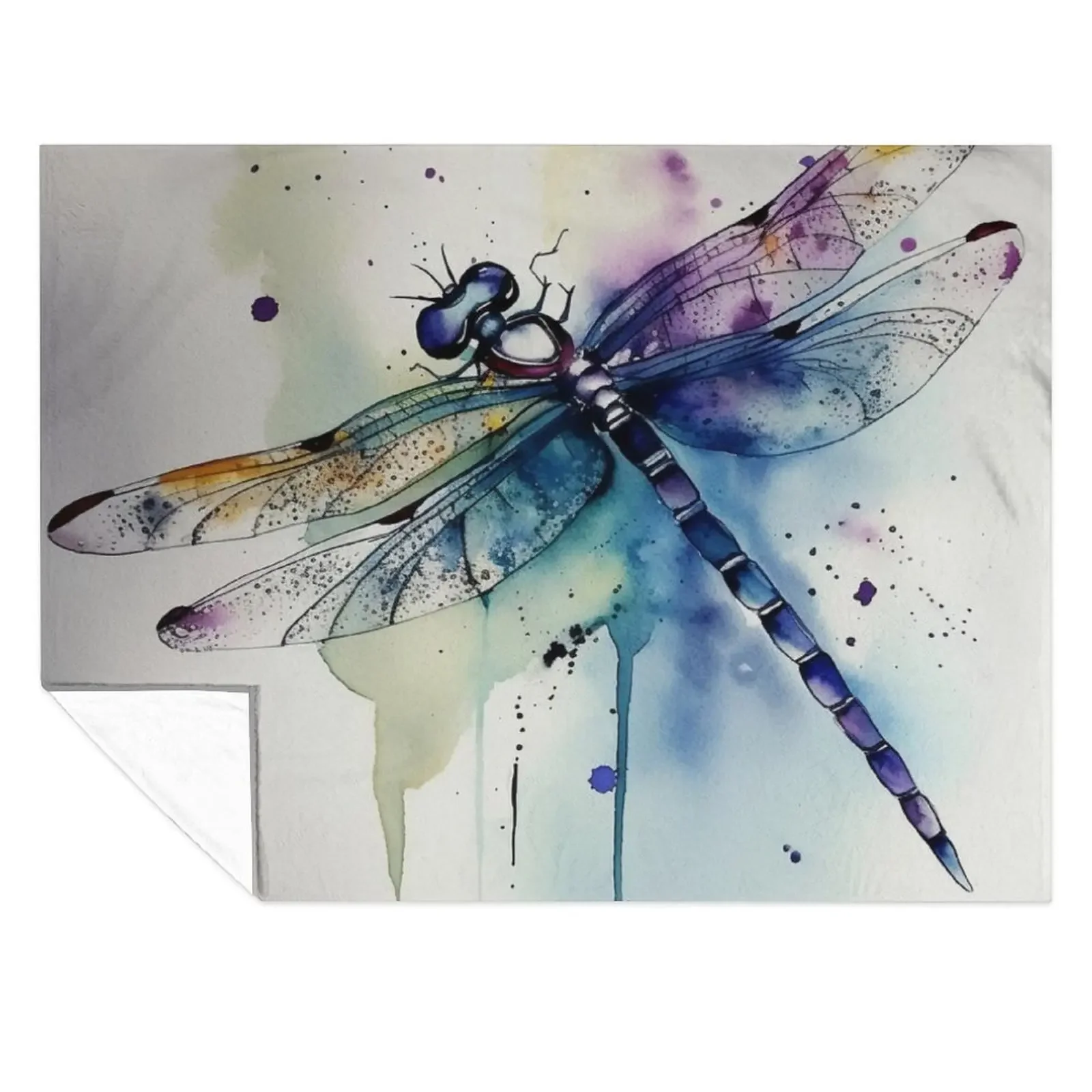 

Dragonfly Dreams Throw Blanket anime christmas decoration Beautifuls Decorative Sofas Blankets