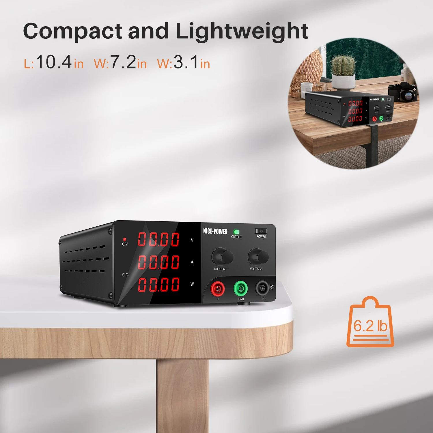 120V 10A 1200W Einstellbare DC Netzteil RS-232 Port Encoder Spannung Regler AUSGANG Schaltquelle Für Telefon reparatur Ladung – Detail 4