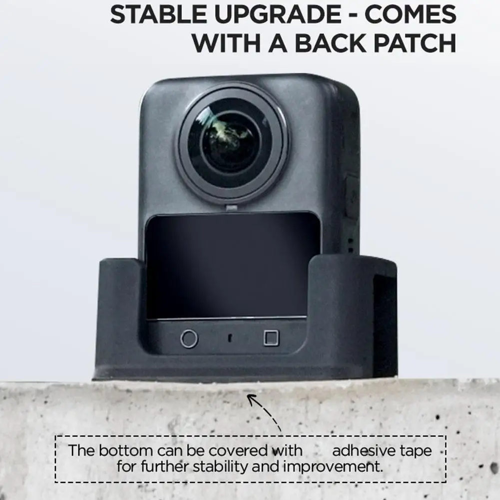 Silicone Desktop Base For DJI Osmo 360 Panoramic Camera Fixed Anti-slip Holder Scratch-resistant Protective Shooting Accessories