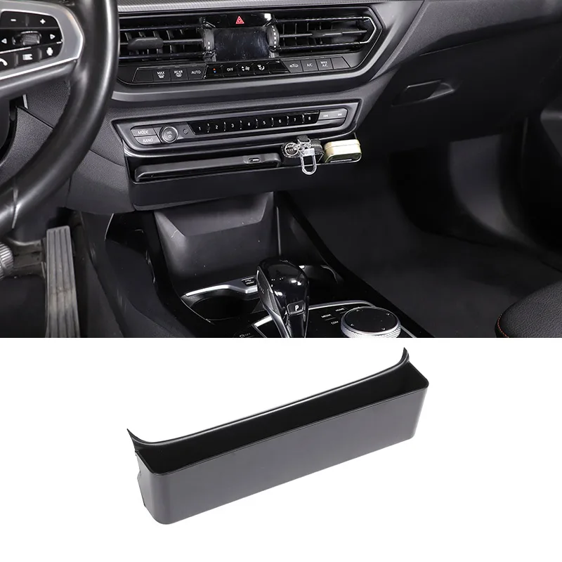 For BMW 1 2 Series F40 F44 2020-2024 Car Center Control Air Outlet Lower Storage Box Multifunctional Storage Box Car Accessories