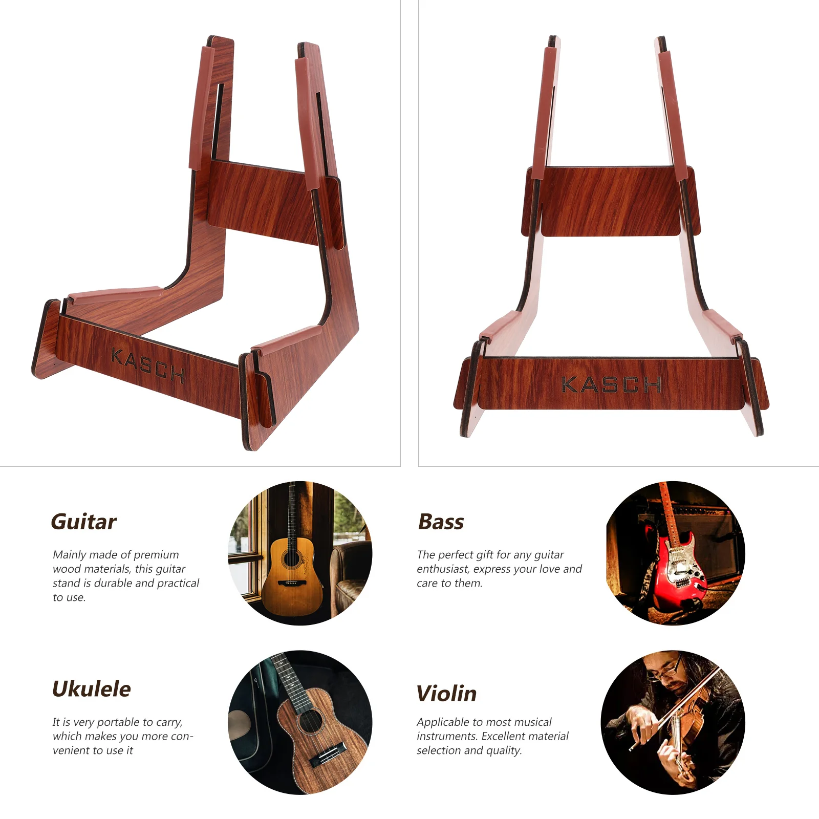 Guitar Stand Electric Guitars Bass Display Tool Classical Wood Portable Support Accessories Rack