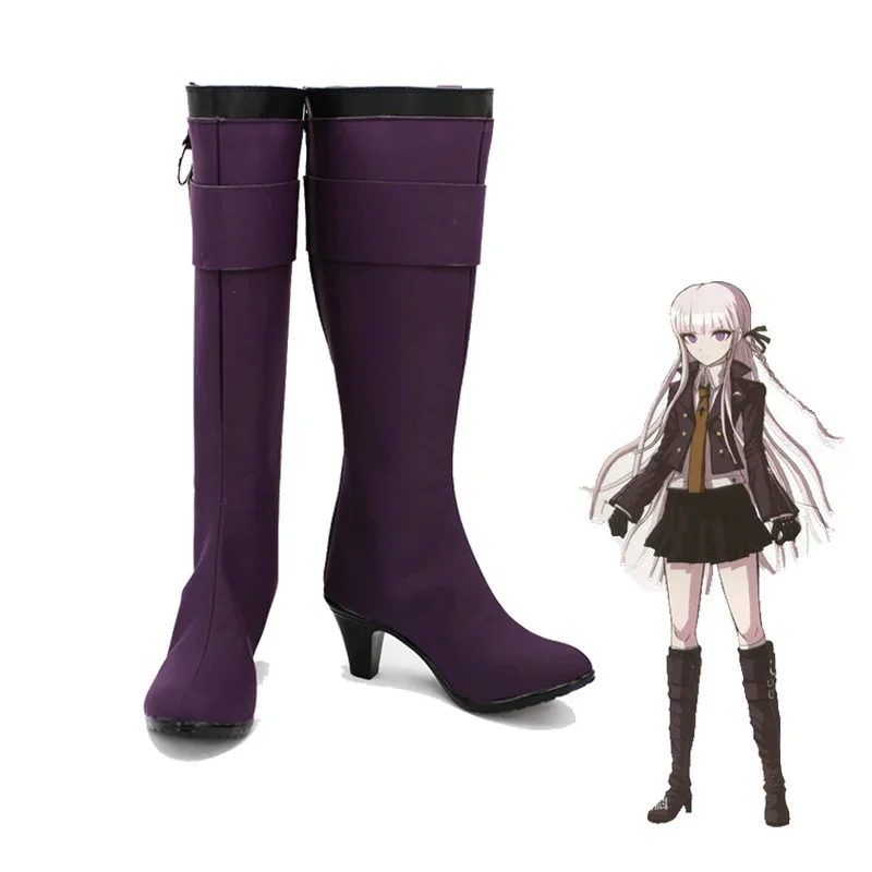 Game Danganronpa Trigger Happy Havoc Kyoko Kirigiri cosplay shoes Botas role play Halloween Carnival party outfit Christmas