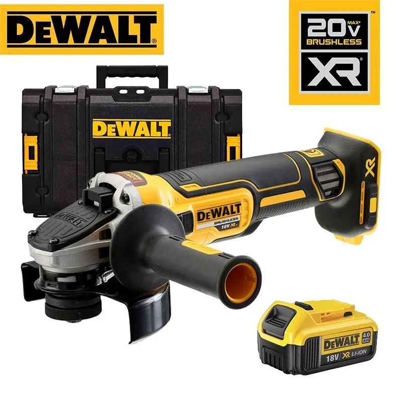 dewalt brushless levitacao magnetica angle grinder polidor de impacto sem fio portatil maquina de corte ferramenta de poder faca voce mesmo dcg405 20v 01