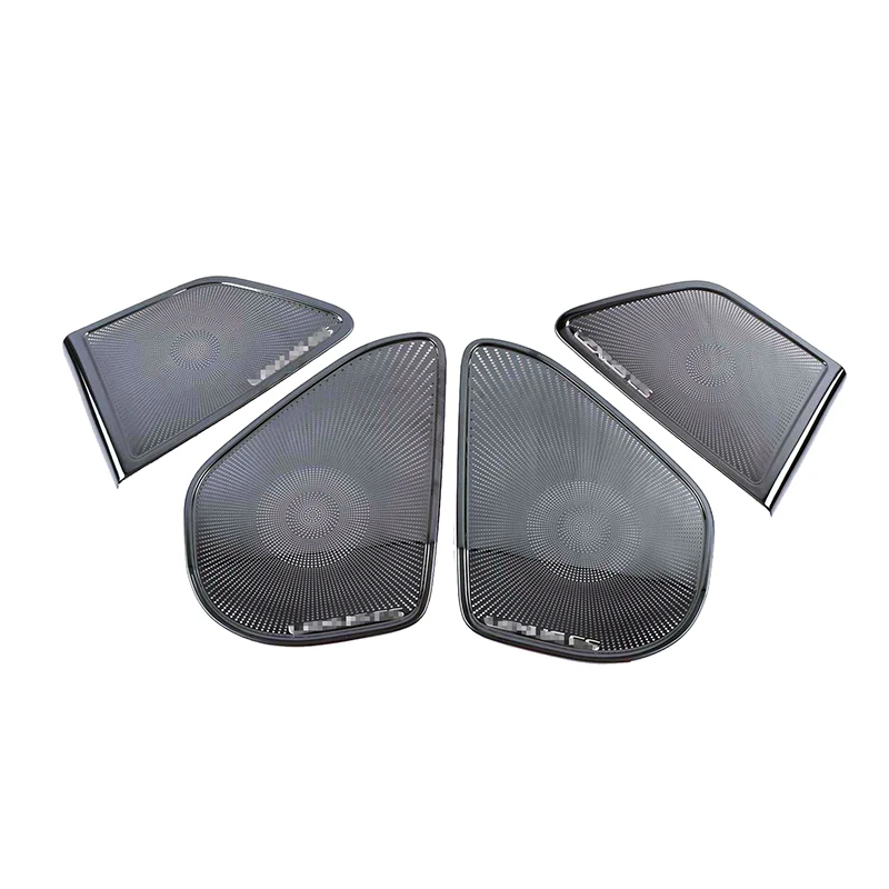 For Lexus ES ES200 ES250 ES300 ES350 2018-2021 2022 Car Door Loudspeaker Sound Pad Audio Speaker Cover Frame Sticker Decoration
