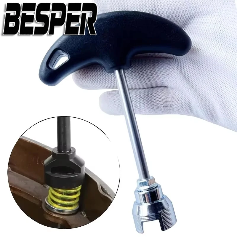 

Brake Spring Compressor Tool, Car Brake Repair Tool with Install Handle, Brake Spring Washer Repair Compressor