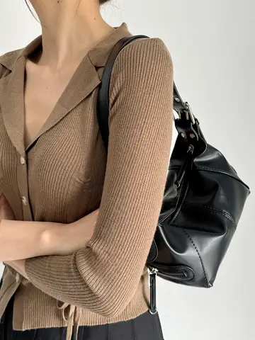 अंडरआर्म बैग 2025 नई शैली शांत लड़की हैंडबैग यूरोपीय और अमेरिकी रेट्रो y2k सड़क फोटोग्राफी कंधे बैग काले छोटे बैग 10 best sales छोटा काला बैग - №1