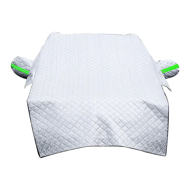 Large Car Windshield Cover For Sun Ice Snow Windshield Protection For Van SUV Front Window Windproof Waterproof Sunshade Cover