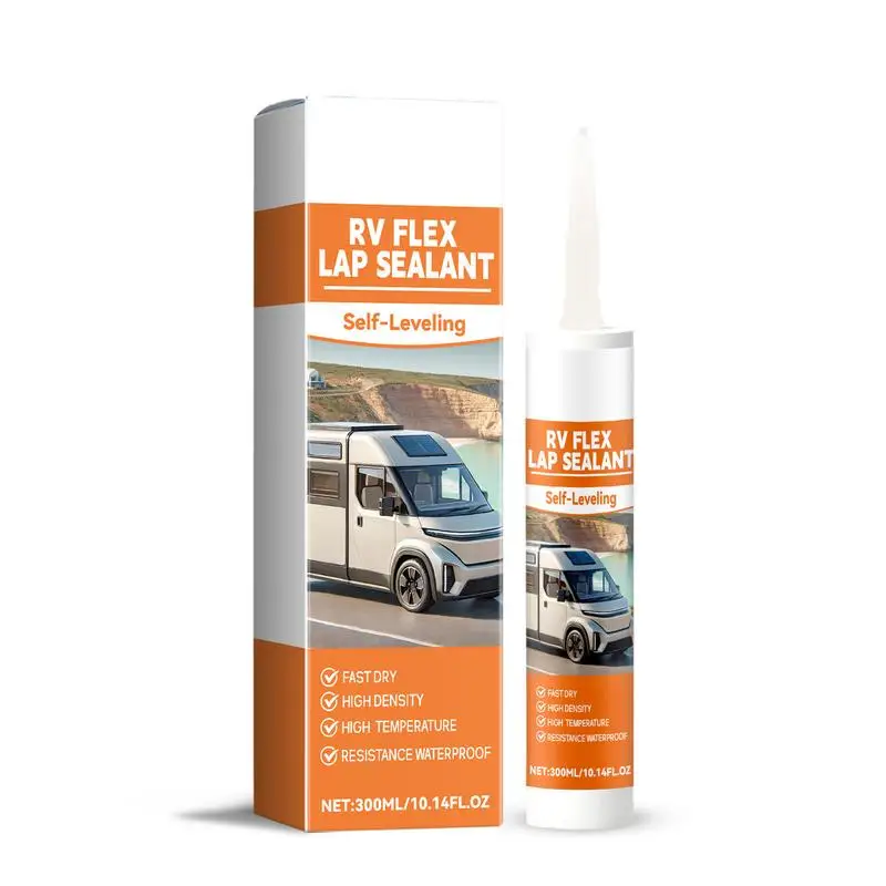 Lap Sealant For RV Roofs RV Maintenance Sealant Caulking Agent RV Maintenance Sealant RV Repair Lap Sealer For Body Fast Curing