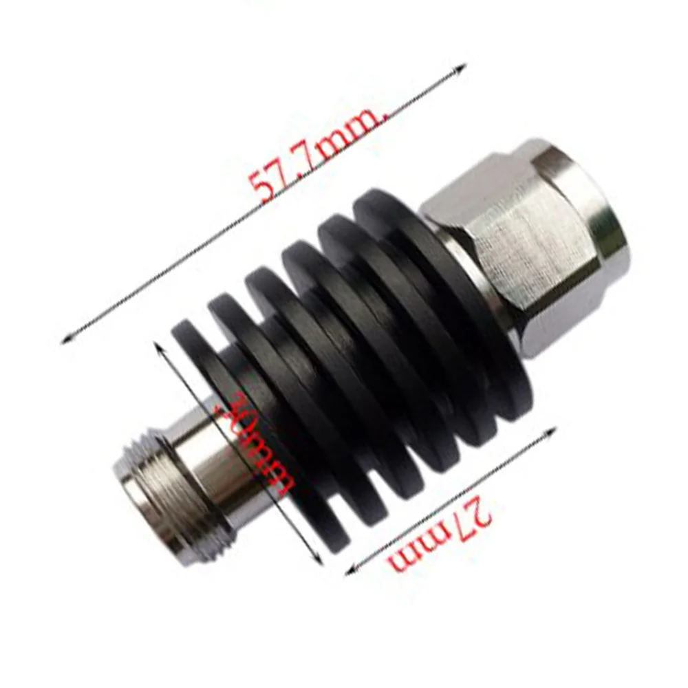 تردد التوهين المحوري DC-3 جيجا هرتز 4 جيجا هرتز 5 واط N JK مخفف الترددات اللاسلكية الثابتة المحورية 1-40DB ملحقات RF الثابتة