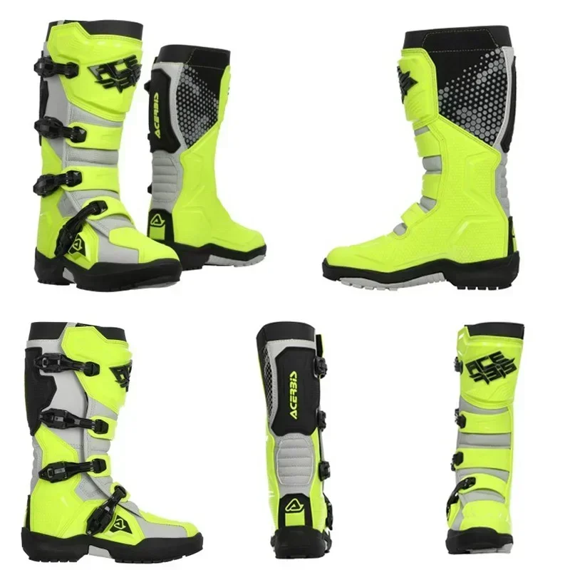 Acerbis Asibis Off-road Motocicleta Equitação Proteção Botas, equipamento de proteção italiano