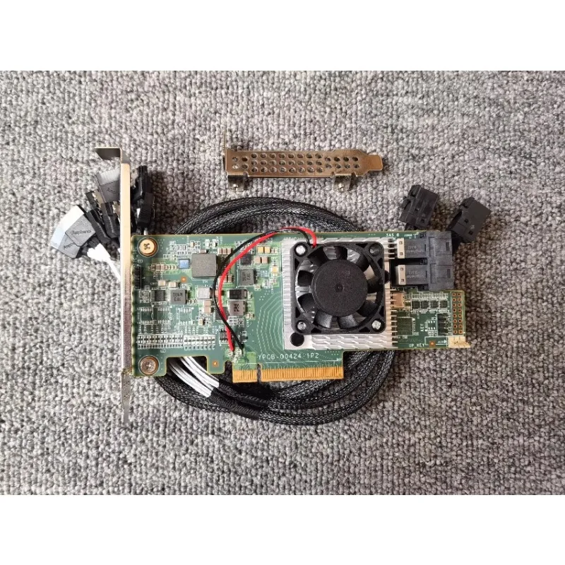 Ventilateur hydraulique version 3008 carte de passage Inspur 9300-8i Mode IT 16.00.12.00 Firmware mode IT