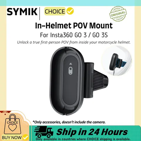 Insta360 GO 3S In-Helmet POV Mount Clip Helmet Holder For Insta 360 GO 3 GO3S Original Motorcycle Helmet Accessories