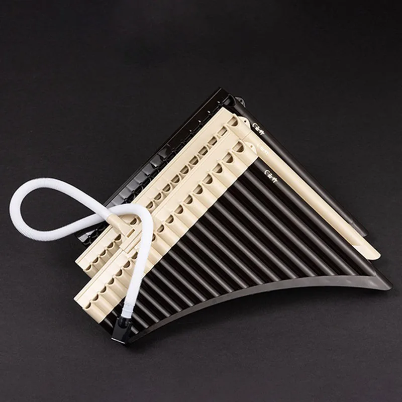 

Панфлейта C-тональности из смолы, 18/16 трубок, для начинающих, профессиональная, классическая китайская вертикальная бамбуковая флейта