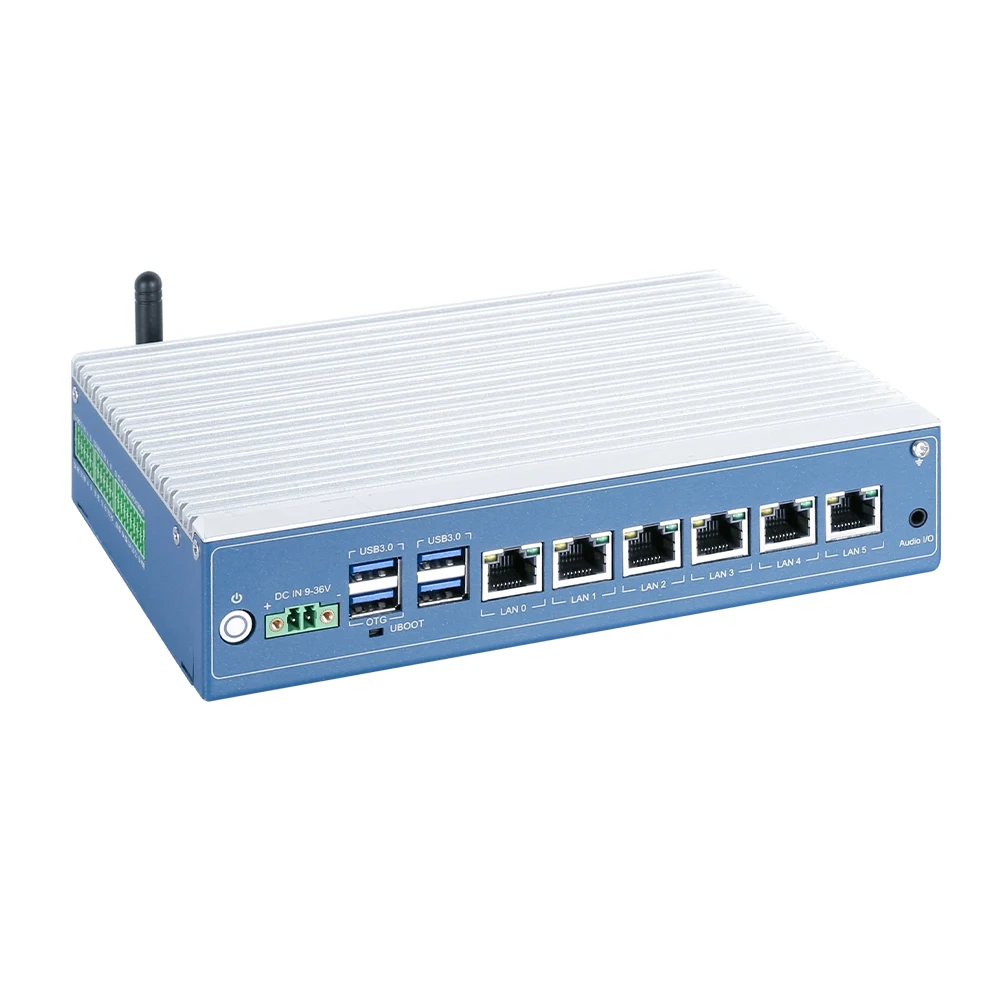 

Cost-Effective Industrial Embedded PC 4-in-1 Network Gateway Router Switch Data Logger Fanless IPC With RK3588 Linux/Android OS