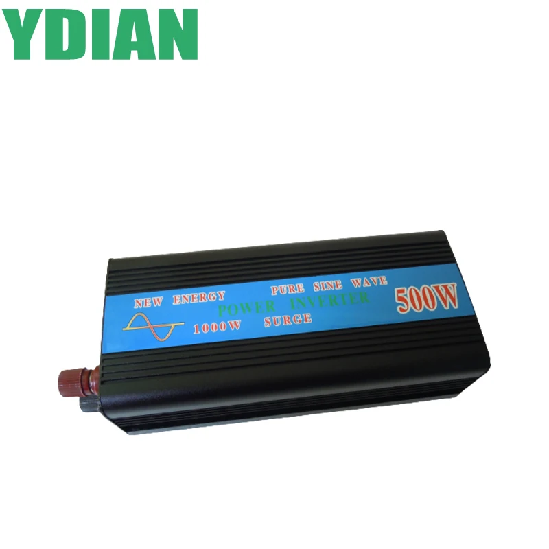 Household High-quality 12V 24V 36V 48V 60V 72V 84V DC to AC 110V 220V 230V Pure Sine Wave Inverter 500W Converter Power MAX1000W