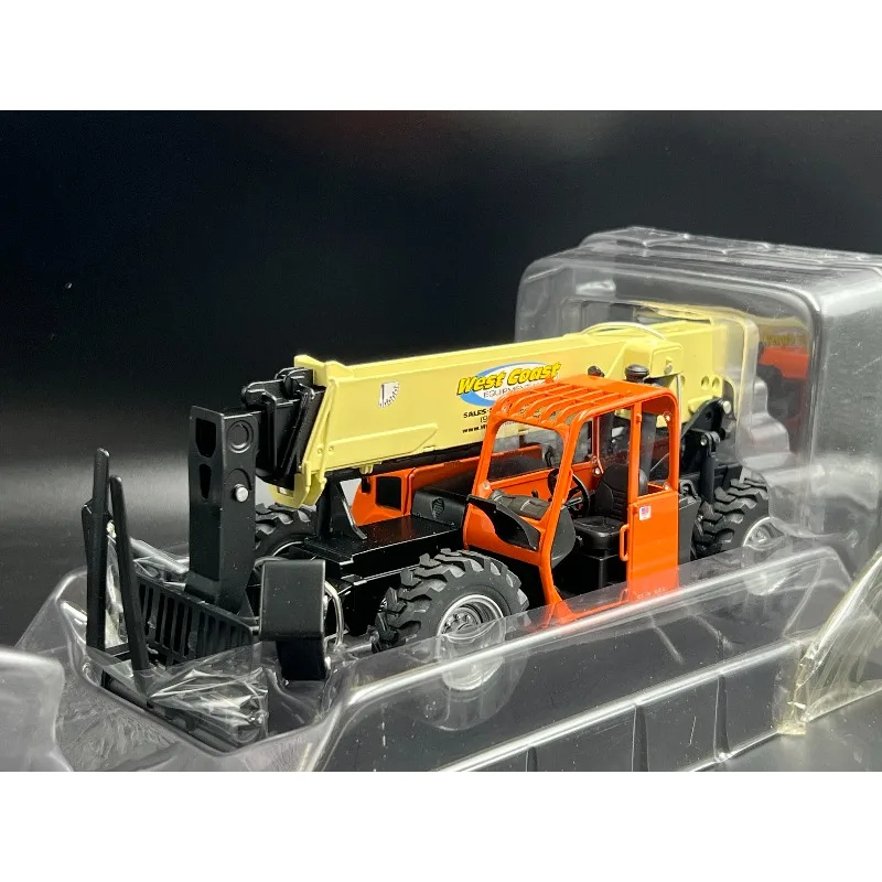 Diecast 1:32 Scale JLG G12-55A Extendable Arm Forklift Alloy Car Model