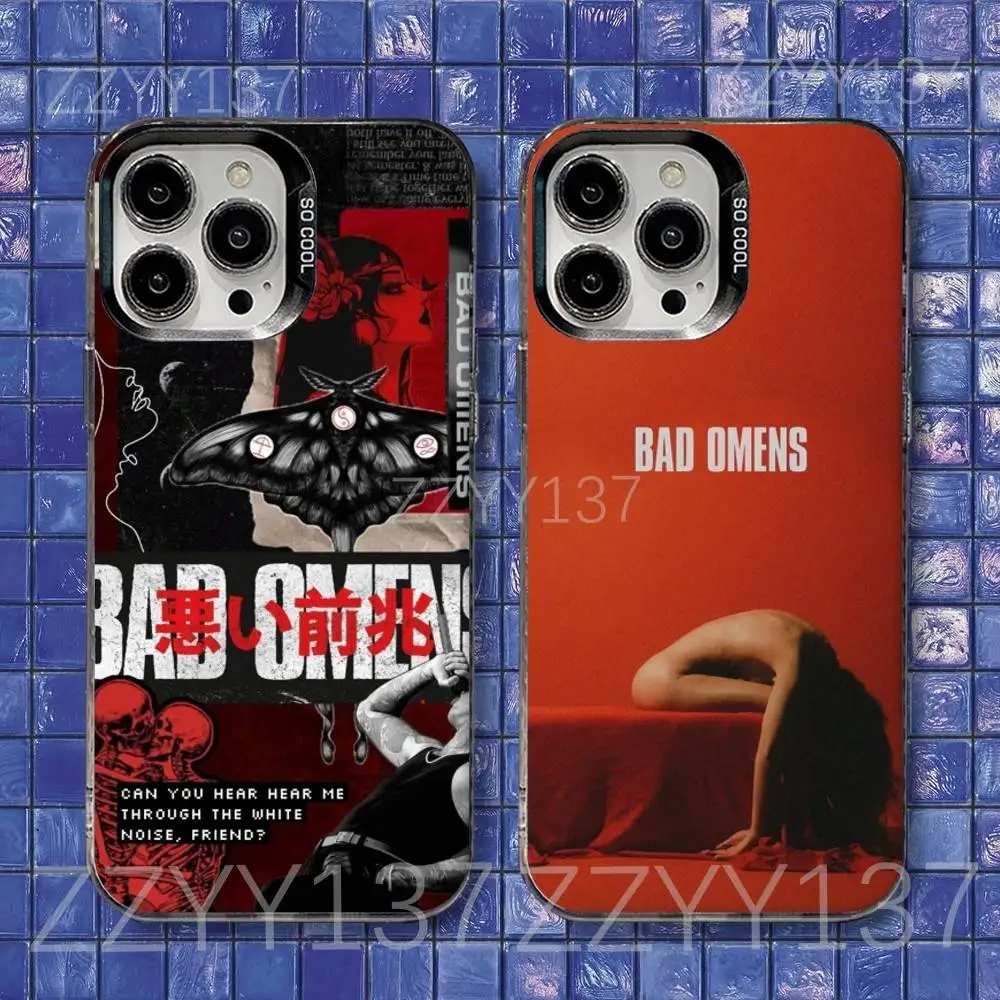 

B-Bad O-Omens Specter Phone Case For iPhone 16,15,14,13,12,11,8,7,Pro,Max,Plus,Mini,XS,SE Shockproof Matte Cover