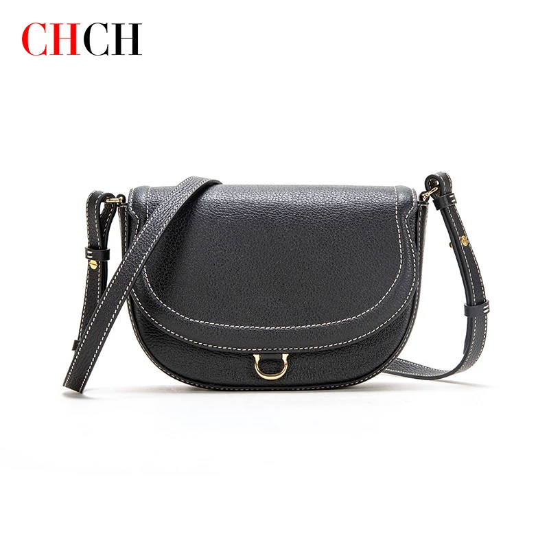 CHCH Fashion Retro Designer Style Women\'s New Solid Handheld Shoulder Bag Travel Vacation Commuter Crossbody Bag