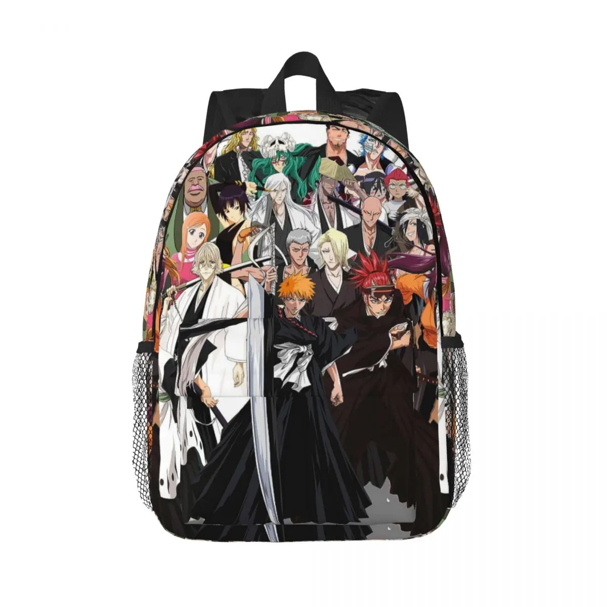 

Рюкзак в стиле аниме Bleach с героями мультфильмов, комиксов, манга, Лидер продаж, рюкзак для мальчиков и девочек, сумка для книг, сумки на плечо для мужчин, женщин, детей, школьная сумка