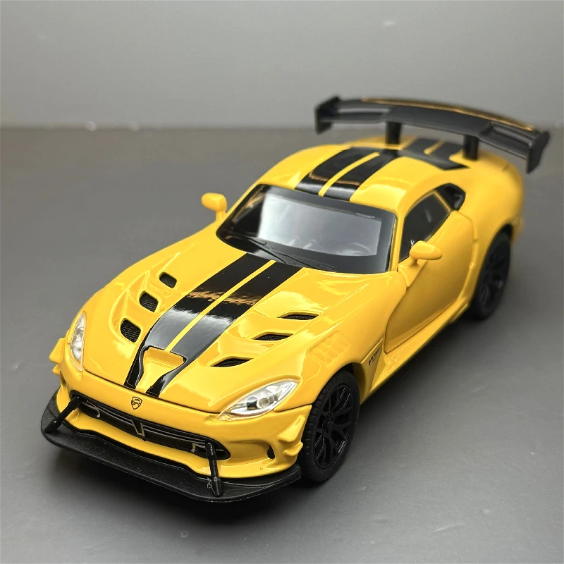 

1:32 Viper,sports car alloy model ornament, children's toy desktop decoration collection gift