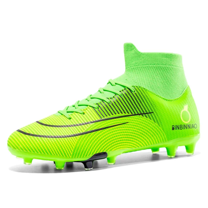 Men Outdoor FG/AF Football Boots Futsal Professional Unisex Soccer Shoes High-quality Grass Training Sport Ultralight Non-Slip