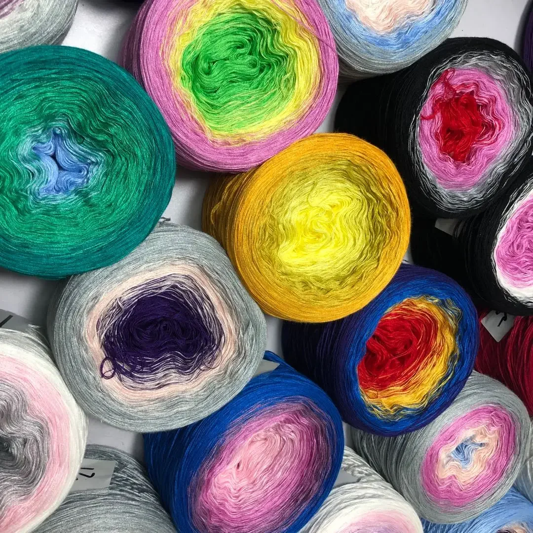 100% Merino Wool Pure Wool Yarn 250g Long Section Dyed Autumn Sweatershawl Diy Handmade Crochet Scarf Thread for Knitting