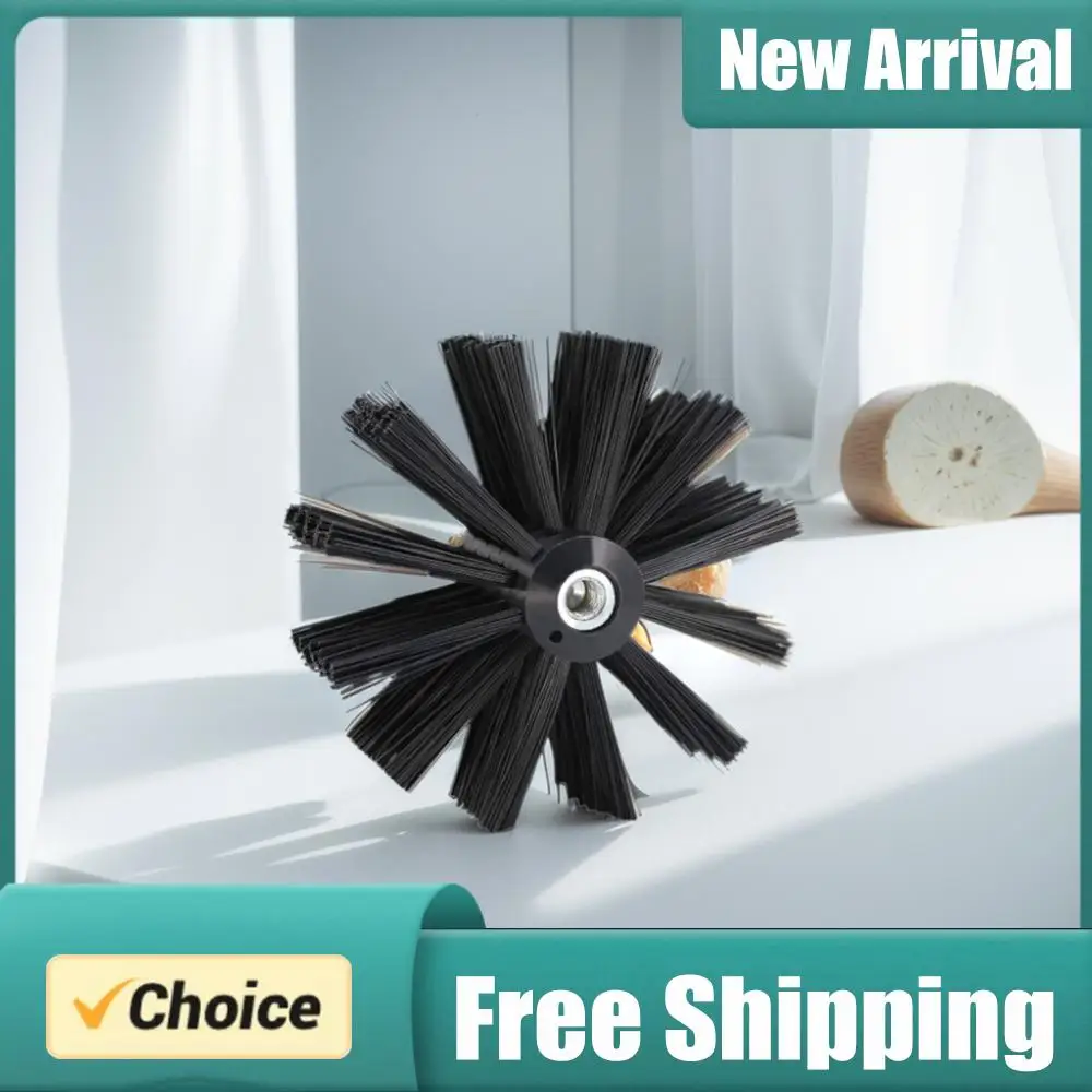 

Chimney Brush Set with Long Handle Rods Dryer Vent Cleaner Kit Flexible Rotary Chimney Brush Fireplace Inner Wall Cleaning Tools