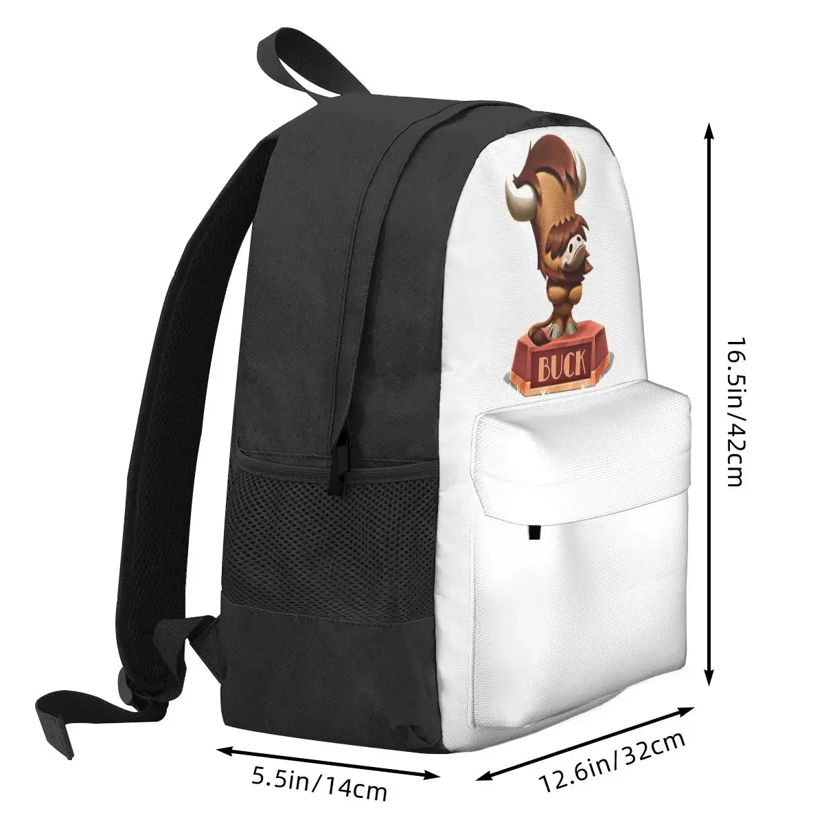 Buck Zooba Battle Arena Royale Characters Backpacks Boys Girls Bookbag Children School Bags Travel Rucksack Shoulder Bag