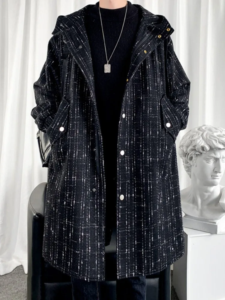 

Мужская ветровка Bla Windbreaker: Новинка 2025 года, удлиненная модель Haome Sle, премиум-класса, большие размеры, мужская одежда