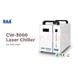 S&A CW-3000 Series Cool Chiller CO2 Laser Engraving Machine Thermolysis Industrial Water Cooler 60W/80W  Spindle Cooling