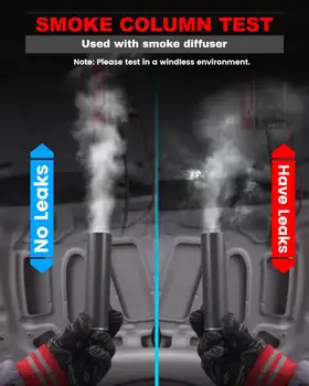 ANCEL L300 차량용 연기 발생기, 내장형 공기 펌프, 진공 누출 감지기, 연기 테스트기, 전체 시스템 증발가스 누출 진단 6 best sales 연기 누출 시험기 - №6