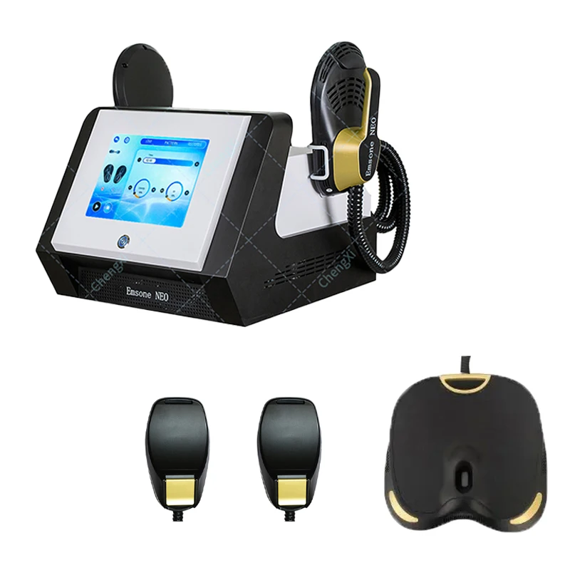 

Professional portable 2 Handles EMS+RF EMSone NEO Muscle Building Body Slimming Machine Ems Neo Rf Pelvic Cushion Sculpting Equi