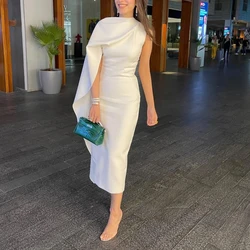 Ciynsia Customized Elegant Women Evening Dresses White Ivory Formal Party Gowns 2025 New Robes De Soirée