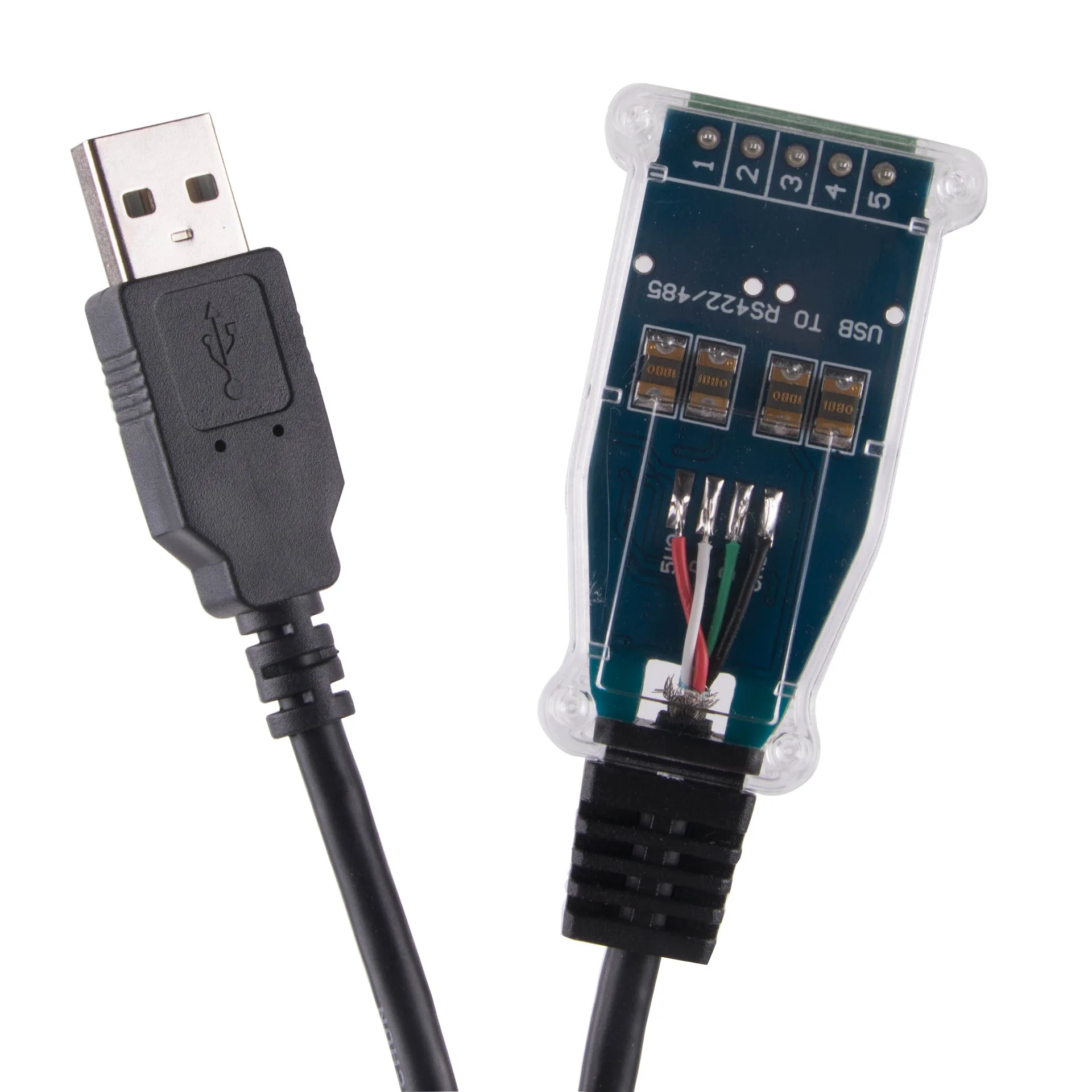 Чип CH340 USB-RS485 Модуль последовательного порта RS422 Коммуникационный кабель USB-кабель управления