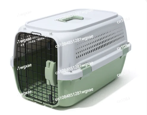 Aviation Box with Skylight, Small Dog, Cat, Air Travel Bag, Checked in Case, Pet Supplies